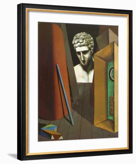 Melancholie Hermetique, 1919-Giorgio De Chirico-Framed Art Print