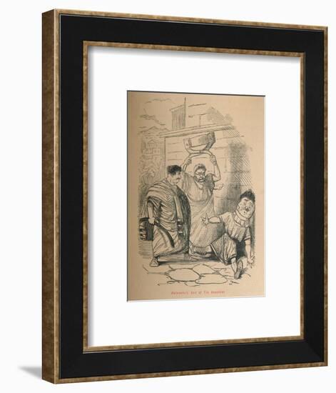 'Melancholy End of Tib Gracchus', 1852-John Leech-Framed Giclee Print