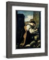 Melancholy-Domenico Fetti-Framed Giclee Print
