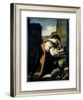 Melancholy-Domenico Fetti-Framed Giclee Print