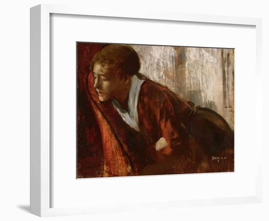 Melancholy-Edgar Degas-Framed Giclee Print