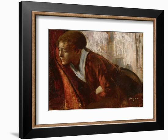 Melancholy-Edgar Degas-Framed Giclee Print