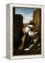 Melancholy-Domenico Fetti or Feti-Framed Premier Image Canvas