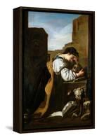 Melancholy-Domenico Fetti or Feti-Framed Premier Image Canvas