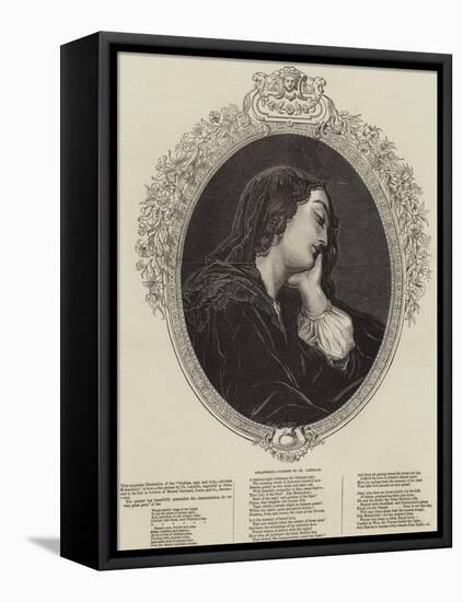 Melancholy-Charles Landelle-Framed Premier Image Canvas