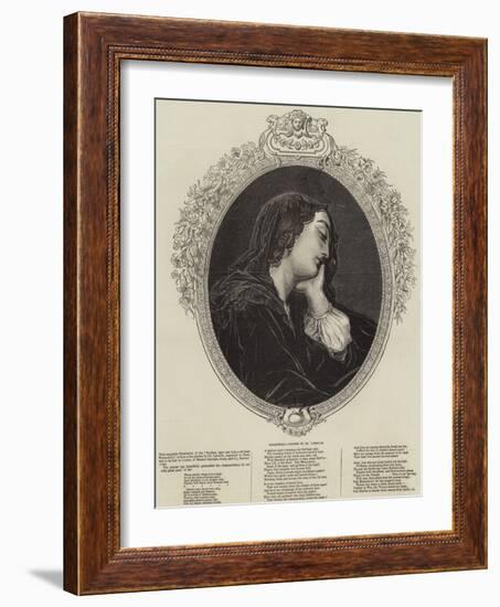 Melancholy-Charles Landelle-Framed Giclee Print