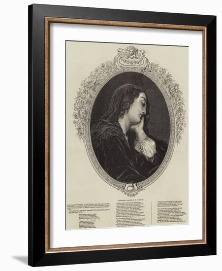 Melancholy-Charles Landelle-Framed Giclee Print