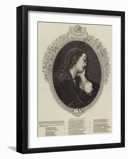 Melancholy-Charles Landelle-Framed Giclee Print