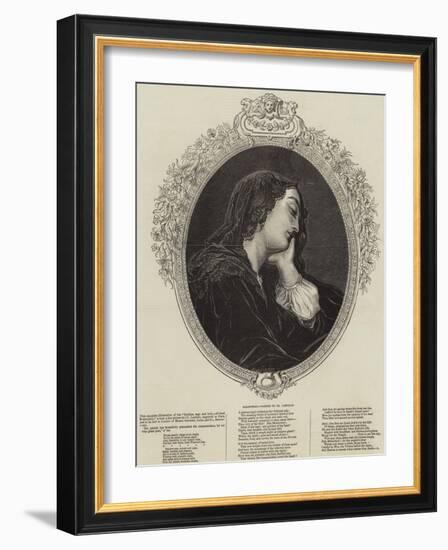 Melancholy-Charles Landelle-Framed Giclee Print