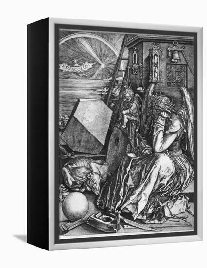 Melancolia, 1514-Albrecht Durer-Framed Premier Image Canvas