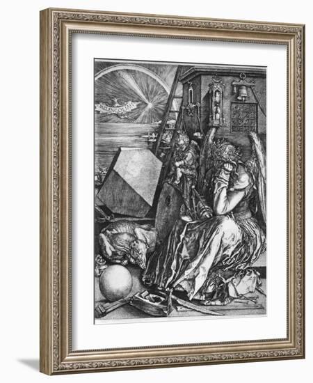 Melancolia, 1514-Albrecht Durer-Framed Giclee Print