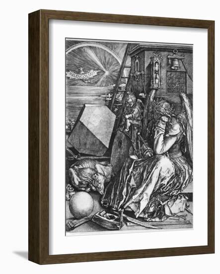 Melancolia, 1514-Albrecht Durer-Framed Giclee Print