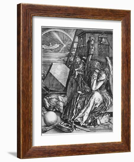 Melancolia, 1514-Albrecht Durer-Framed Giclee Print