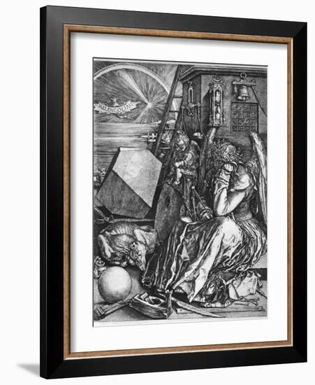 Melancolia, 1514-Albrecht Durer-Framed Giclee Print