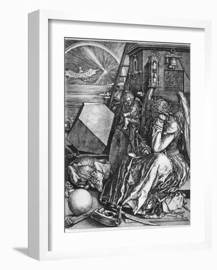 Melancolia, 1514-Albrecht Durer-Framed Giclee Print