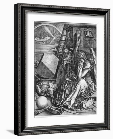 Melancolia, 1514-Albrecht Durer-Framed Giclee Print