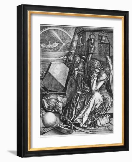 Melancolia, 1514-Albrecht Durer-Framed Giclee Print