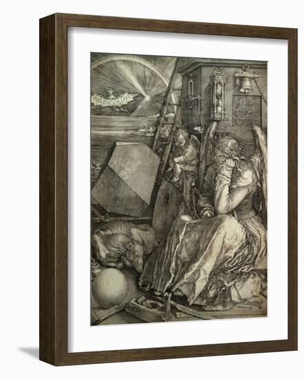 Melancolia-Albrecht Dürer-Framed Giclee Print