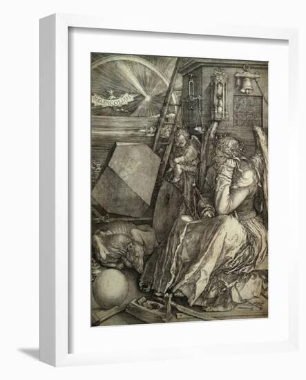 Melancolia-Albrecht Dürer-Framed Giclee Print