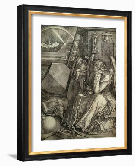 Melancolia-Albrecht Dürer-Framed Giclee Print