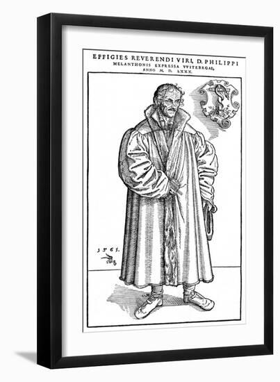 Melancthon 1561-Lucas Cranach-Framed Art Print