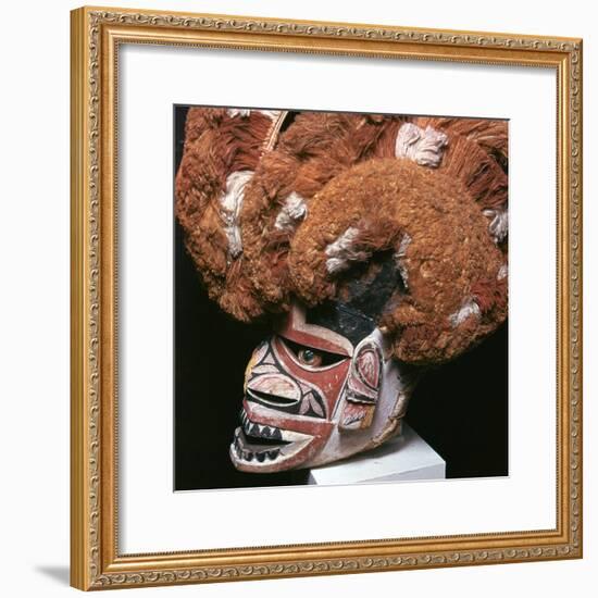 Melanesian mask from New Ireland-Unknown-Framed Giclee Print