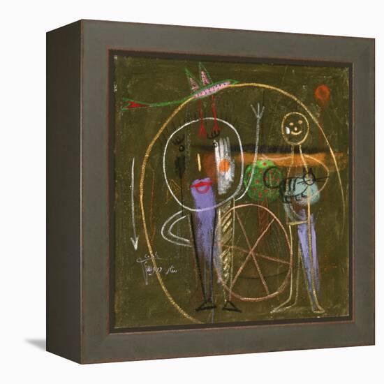Melange-Sattar Darwich-Framed Stretched Canvas