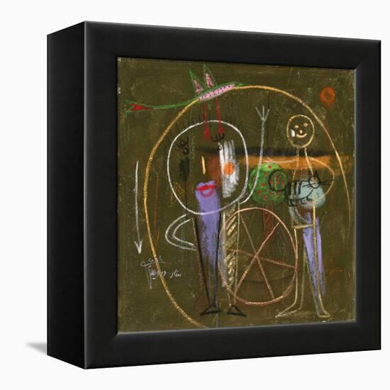 Melange-Sattar Darwich-Framed Stretched Canvas