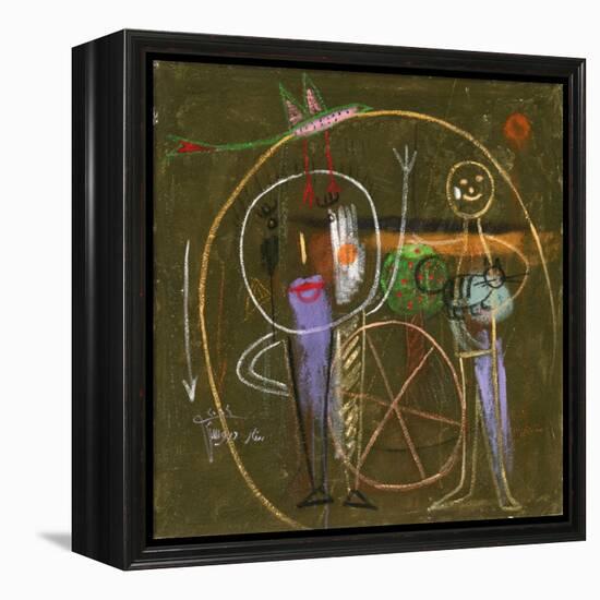 Melange-Sattar Darwich-Framed Stretched Canvas