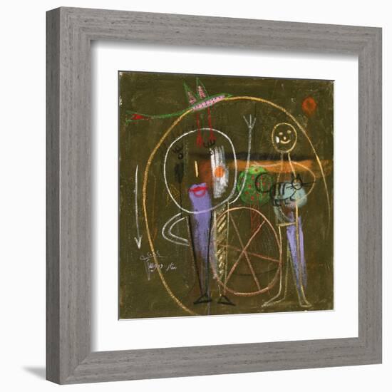 Melange-Sattar Darwich-Framed Art Print