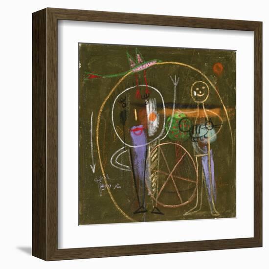 Melange-Sattar Darwich-Framed Art Print