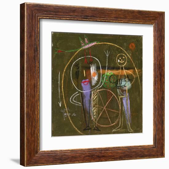 Melange-Sattar Darwich-Framed Art Print