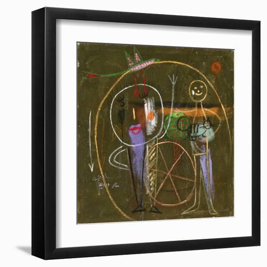 Melange-Sattar Darwich-Framed Art Print