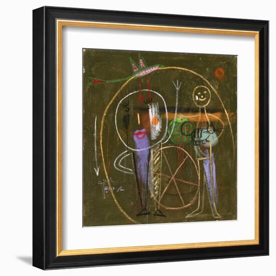 Melange-Sattar Darwich-Framed Art Print