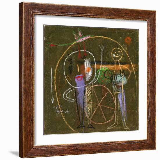 Melange-Sattar Darwich-Framed Art Print