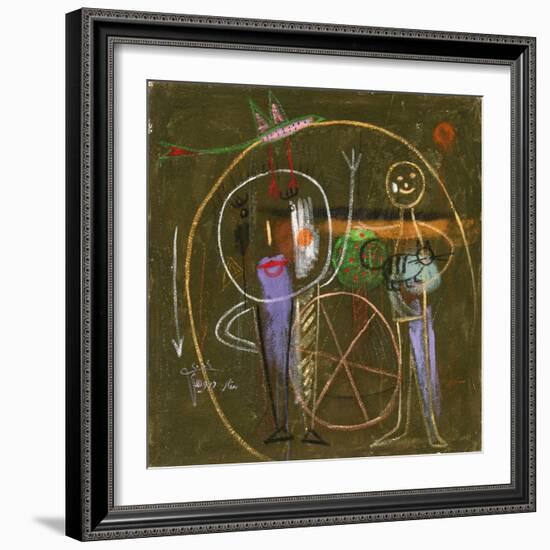 Melange-Sattar Darwich-Framed Art Print