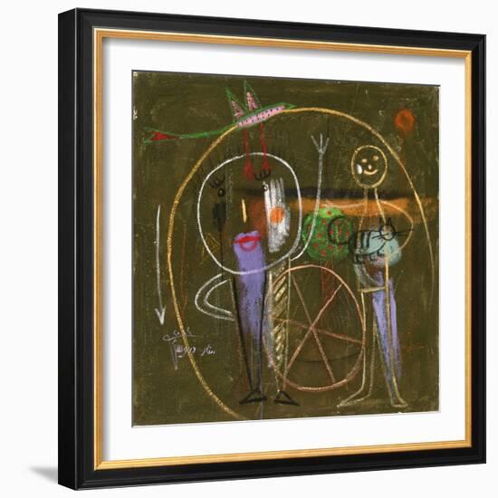 Melange-Sattar Darwich-Framed Art Print