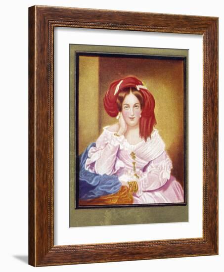 Melanie Zichy von Metternich-Moritz Michael Daffinger-Framed Giclee Print