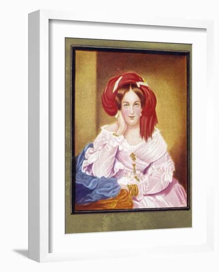 Melanie Zichy von Metternich-Moritz Michael Daffinger-Framed Giclee Print