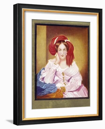 Melanie Zichy von Metternich-Moritz Michael Daffinger-Framed Giclee Print