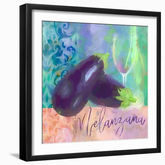 Melanzana - Aubergine-Cora Niele-Framed Giclee Print