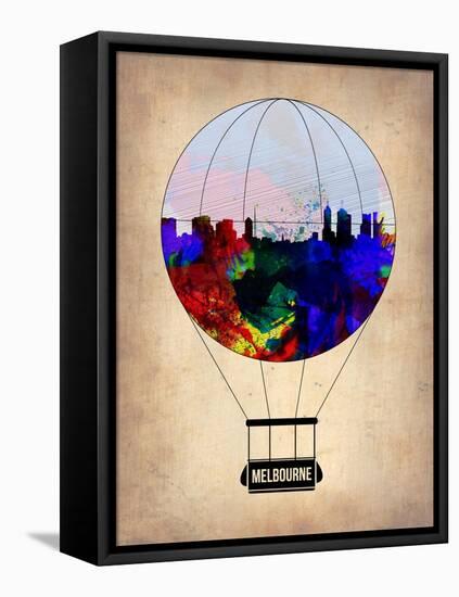 Melbourne Air Balloon-NaxArt-Framed Stretched Canvas