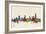 Melbourne Australia Skyline-Michael Tompsett-Framed Art Print