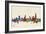 Melbourne Australia Skyline-Michael Tompsett-Framed Art Print