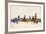 Melbourne Australia Skyline-Michael Tompsett-Framed Art Print