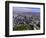 Melbourne CBD and Yarra River, Victoria, Australia-David Wall-Framed Photographic Print