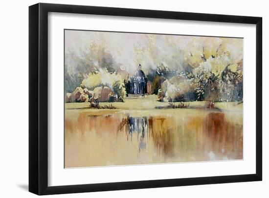 Melbourne gardens in winter-Mary Smith-Framed Giclee Print