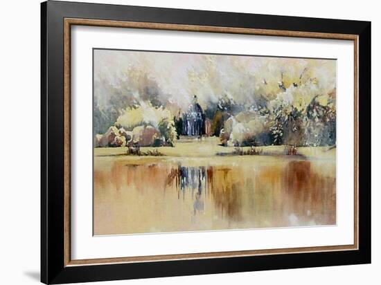 Melbourne gardens in winter-Mary Smith-Framed Giclee Print