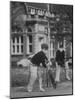 Melbourne School Boys Playing Cricket-John Dominis-Mounted Photographic Print