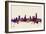 Melbourne Skyline-Michael Tompsett-Framed Art Print